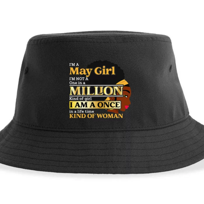 May Taurus Birthday Once In Lifetime Kinda Woman Sustainable Bucket Hat