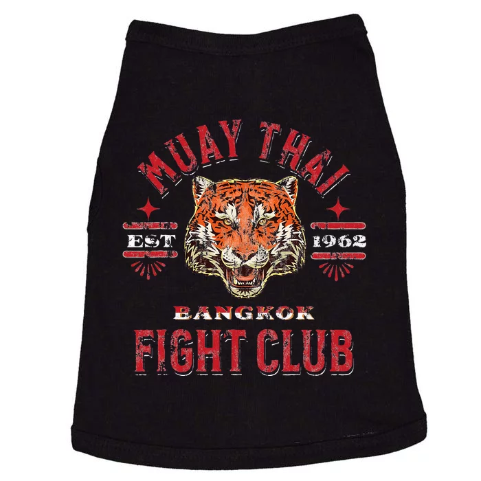 Muay Thai Bangkok Gym Retro Vintage Doggie Tank