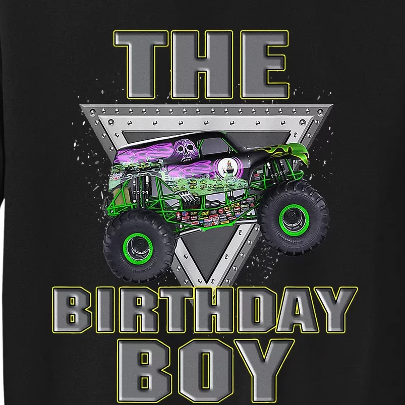 Monster Truck Birthday Sweatshirt