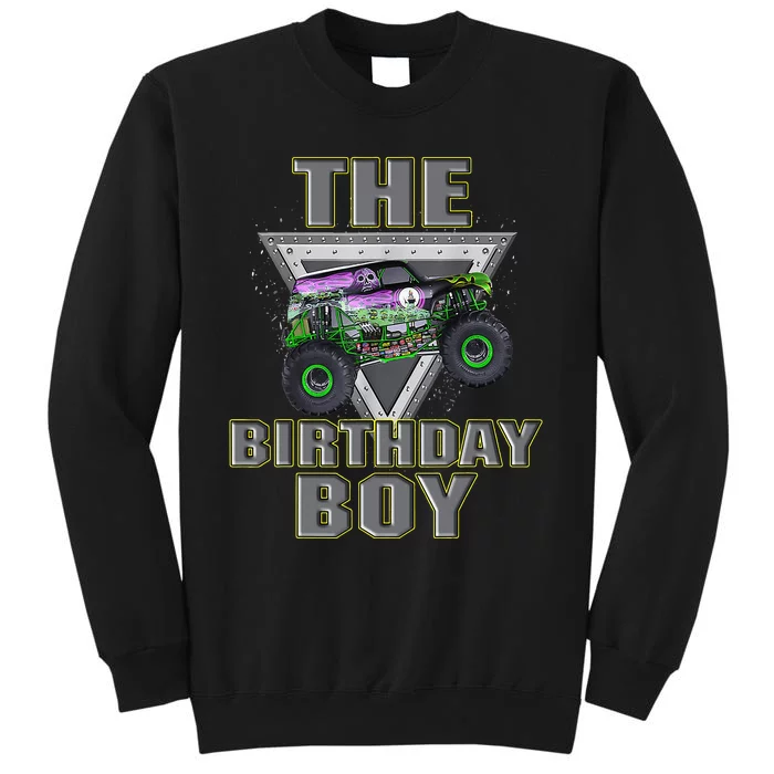 Monster Truck Birthday Sweatshirt