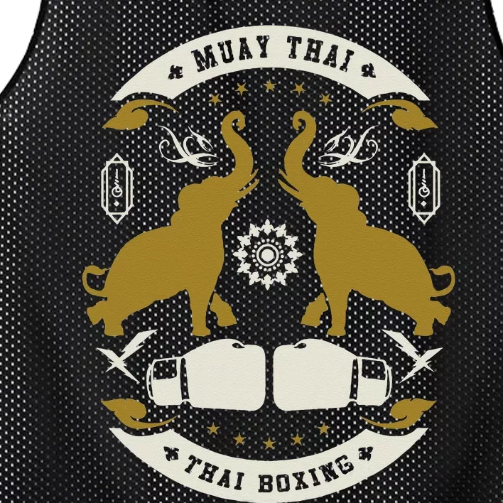 Muay Thai Boxing Mesh Reversible Basketball Jersey Tank