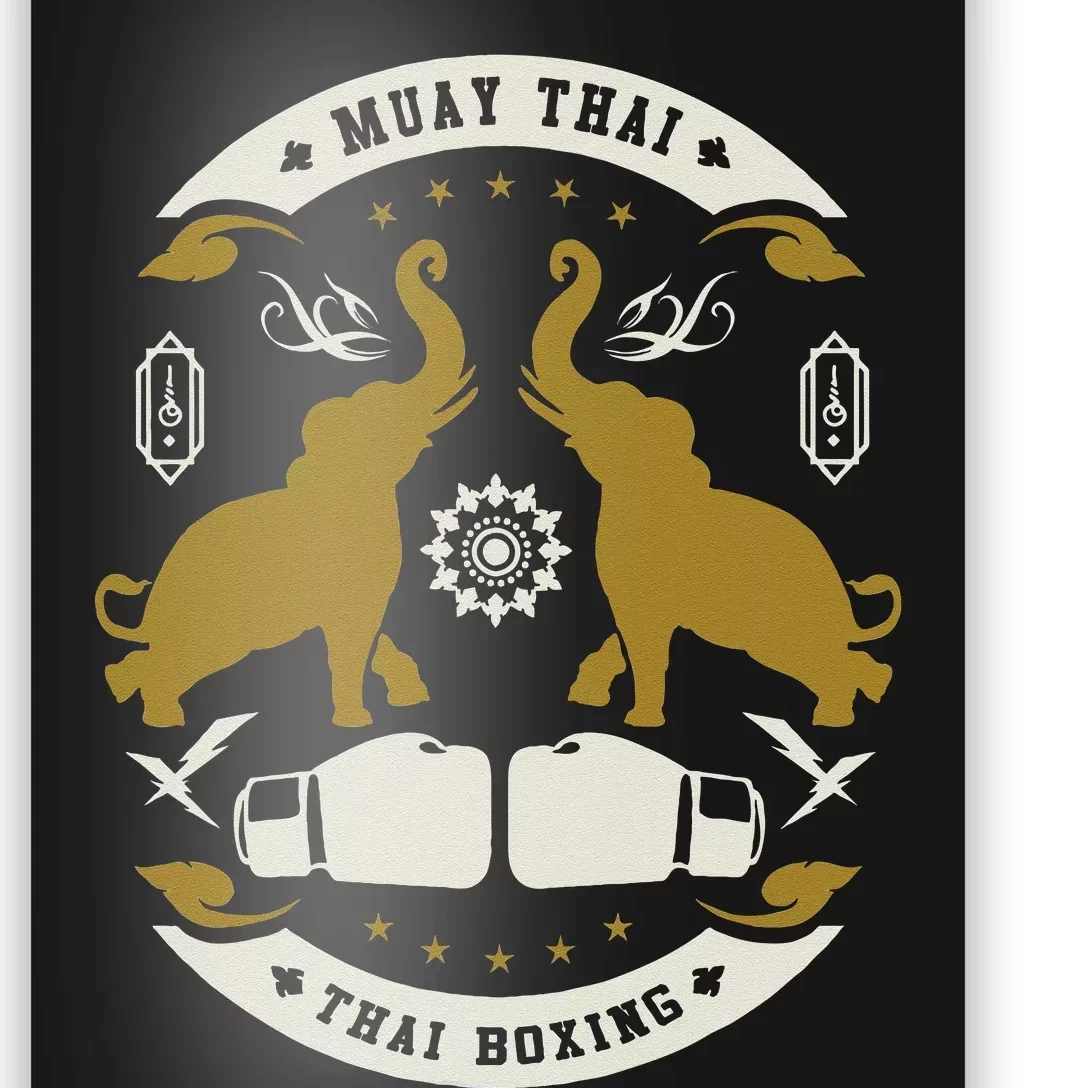 Muay Thai Boxing Poster