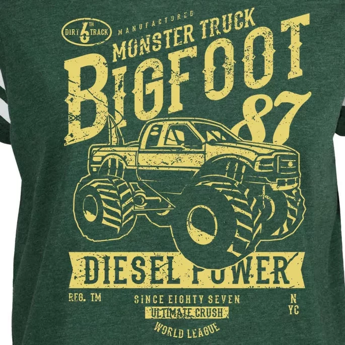 Monster Truck Big Foot Enza Ladies Jersey Football T-Shirt