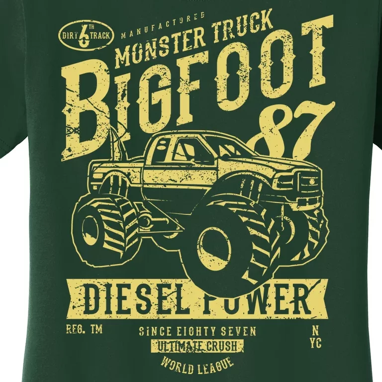 Monster Truck Big Foot Women's T-Shirt