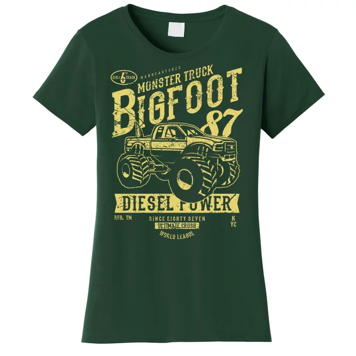 Monster Truck Big Foot Women's T-Shirt