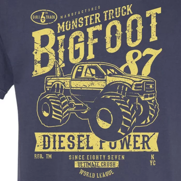 Monster Truck Big Foot Garment-Dyed Heavyweight T-Shirt