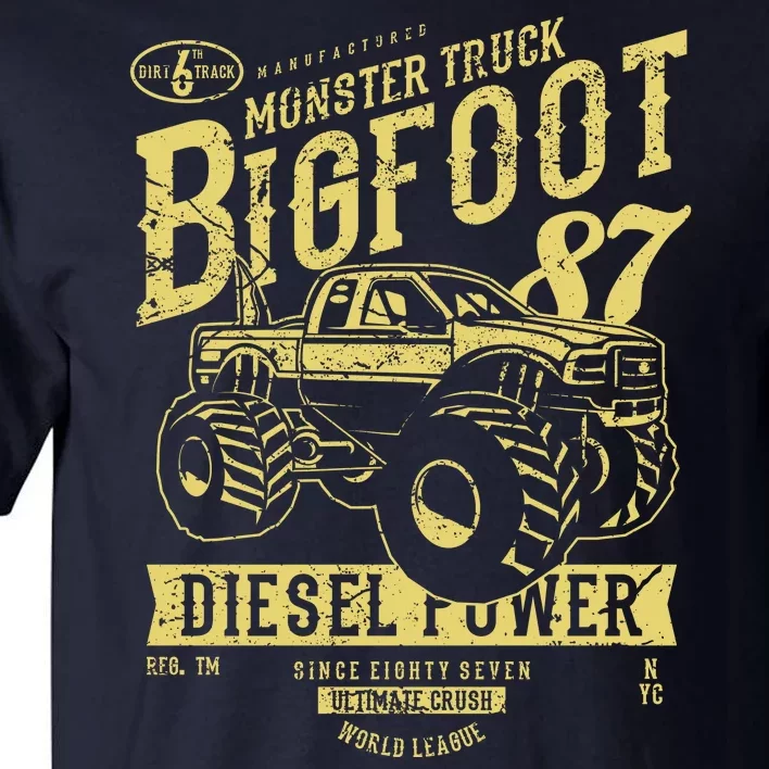 Monster Truck Big Foot Tall T-Shirt