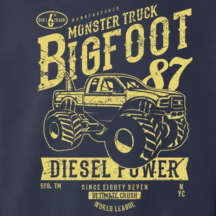 Monster Truck Big Foot Toddler Hoodie