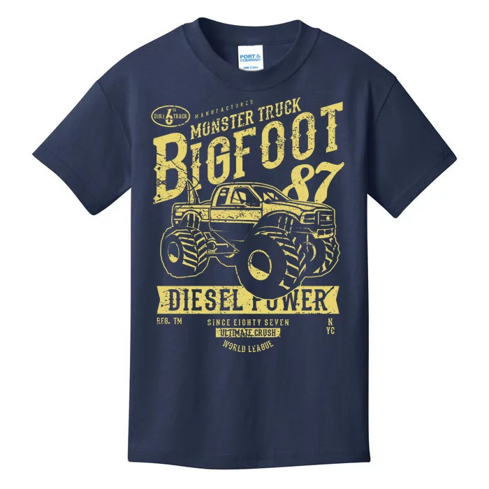 Monster Truck Big Foot Kids T-Shirt