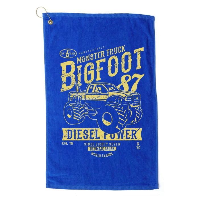 Monster Truck Big Foot Platinum Collection Golf Towel