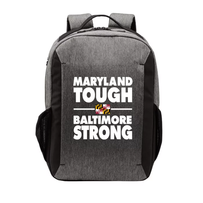 Maryland Tough Baltimore Strong Vector Backpack