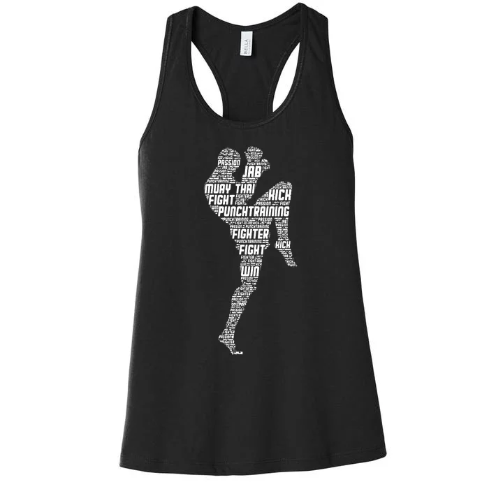 Muay Thai Boxing Women's Racerback Tank