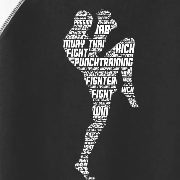 Muay Thai Boxing Toddler Fine Jersey T-Shirt