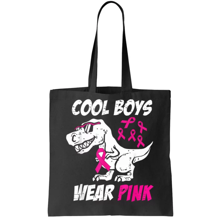 Monster Truck Breast Cancer Tote Bag