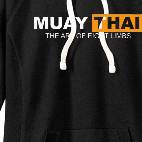 Muay Thai Boxing Kickboxing MMA Women's Fleece Hoodie