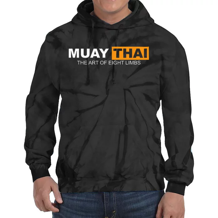 Muay Thai Boxing Kickboxing MMA Tie Dye Hoodie