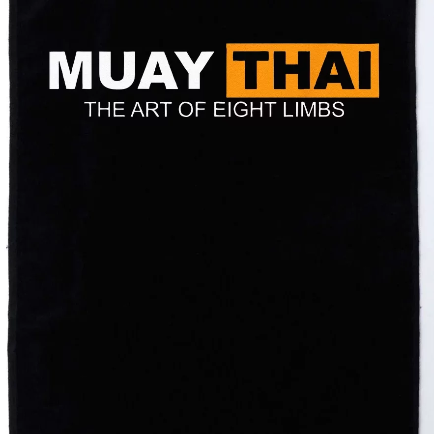 Muay Thai Boxing Kickboxing MMA Platinum Collection Golf Towel