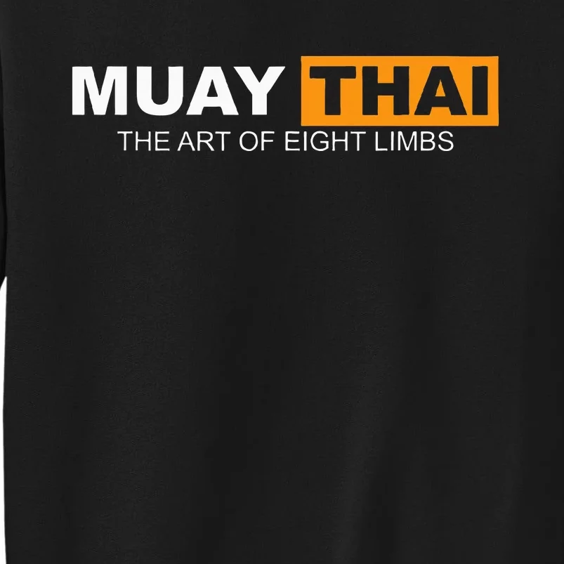 Muay Thai Boxing Kickboxing Mma Tall Sweatshirt