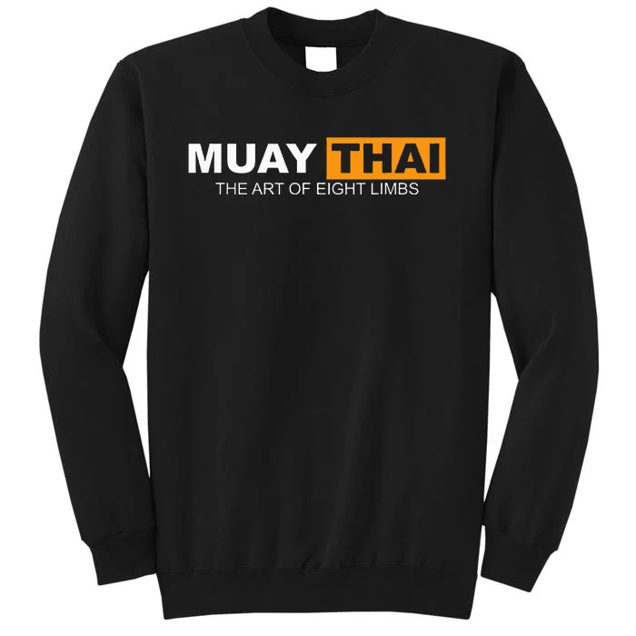 Muay Thai Boxing Kickboxing Mma Tall Sweatshirt