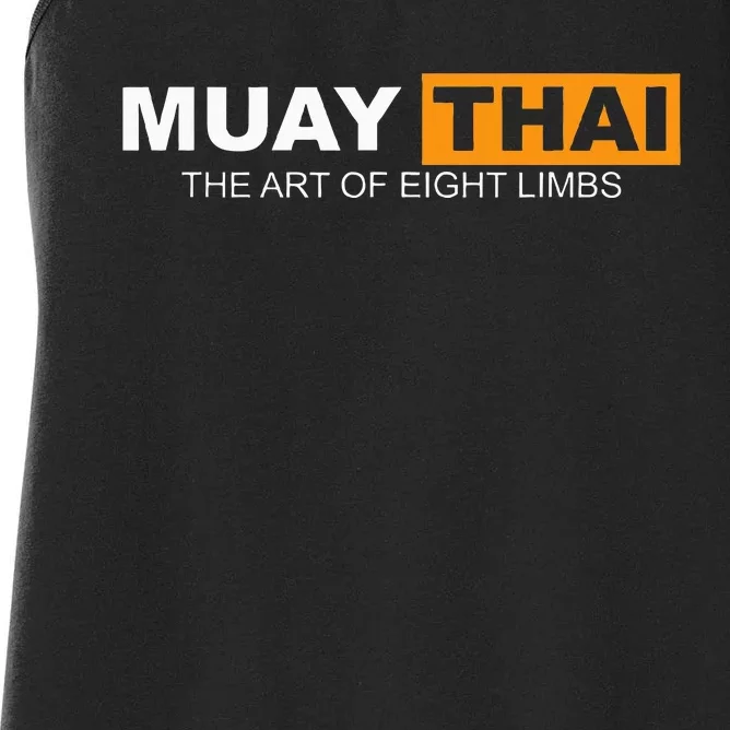 Muay Thai Boxing Kickboxing Mma Women's Racerback Tank