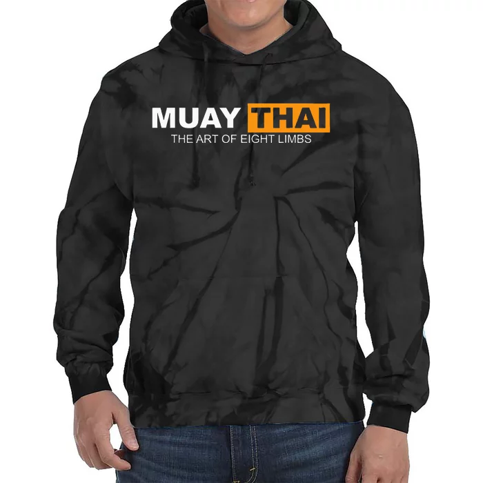 Muay Thai Boxing Kickboxing Mma Tie Dye Hoodie