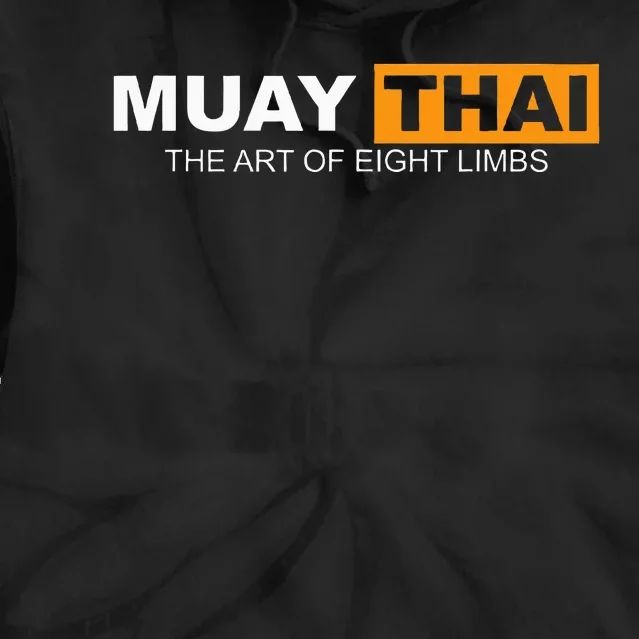 Muay Thai Boxing Kickboxing Mma Tie Dye Hoodie