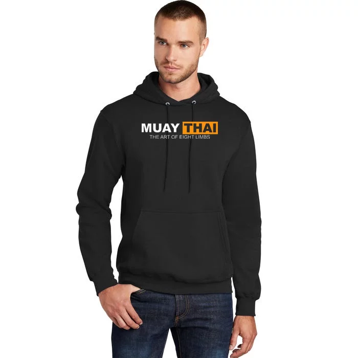 Muay Thai Boxing Kickboxing Mma Tall Hoodie