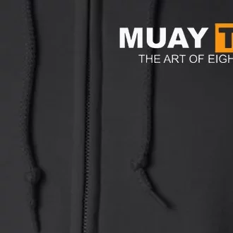 Muay Thai Boxing Kickboxing Mma Full Zip Hoodie