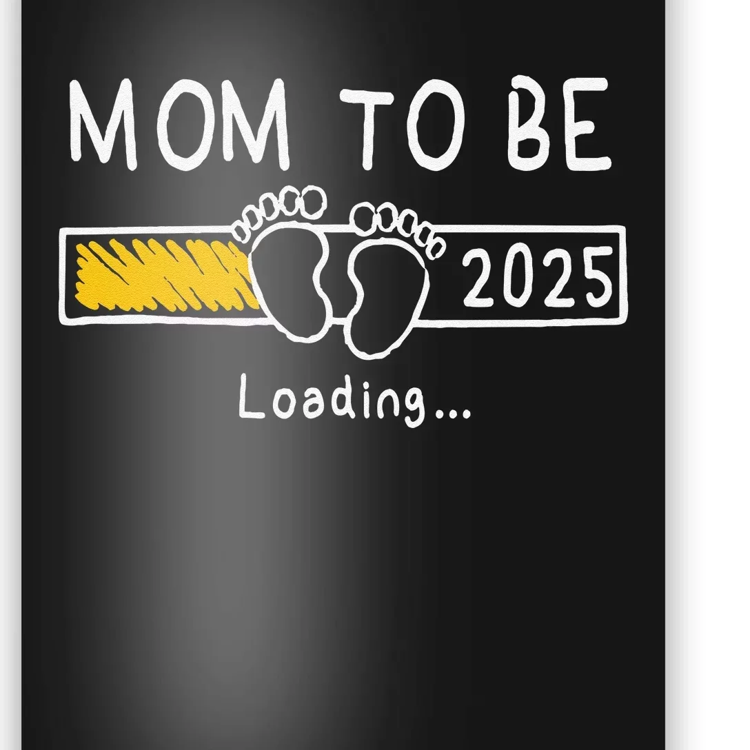 Mom To Be 2025 Loading Mom Est 2025 Promoted To Mommy Gift Poster