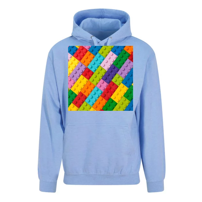 Many Toy Blocks Pattern Unisex Surf Hoodie