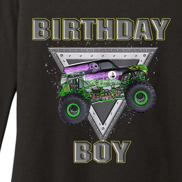 Monster Truck Birthday Monster Truck Are My Jam Lovers Womens CVC Long Sleeve Shirt