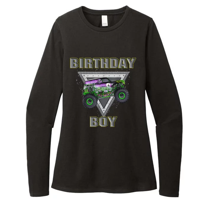 Monster Truck Birthday Monster Truck Are My Jam Lovers Womens CVC Long Sleeve Shirt