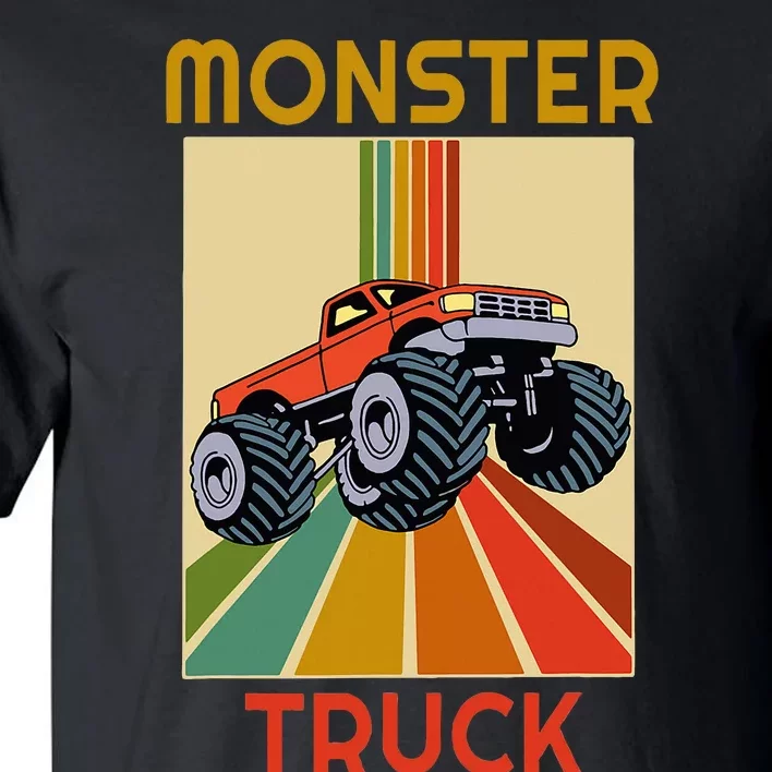 Monster Truck Big Style Truck Tall T-Shirt