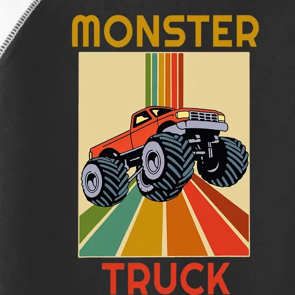 Monster Truck Big Style Truck Toddler Fine Jersey T-Shirt