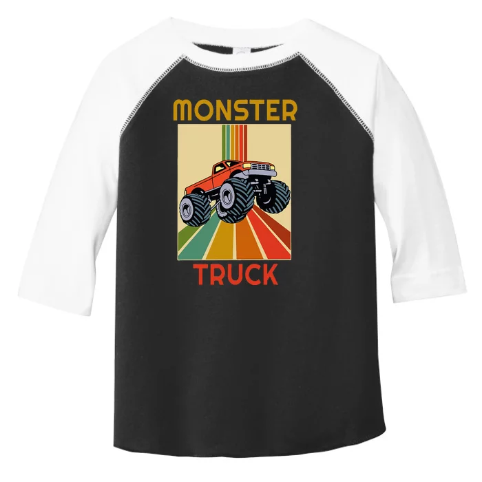 Monster Truck Big Style Truck Toddler Fine Jersey T-Shirt