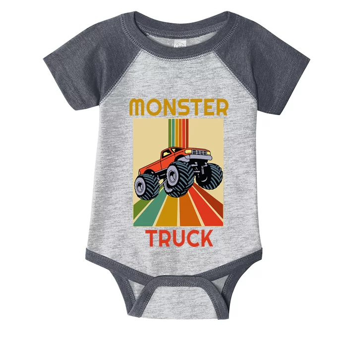 Monster Truck Big Style Truck Infant Baby Jersey Bodysuit