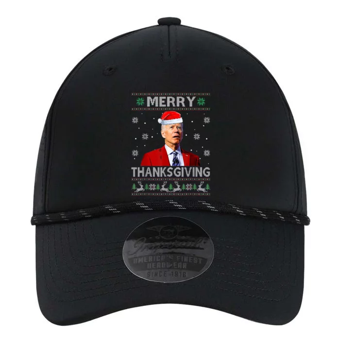 Merry Thanksgiving Biden Anti Biden Christmas Santa Performance The Dyno Cap