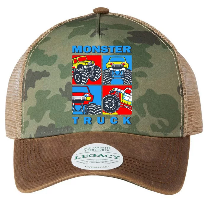 Monster Truck Block Legacy Tie Dye Trucker Hat