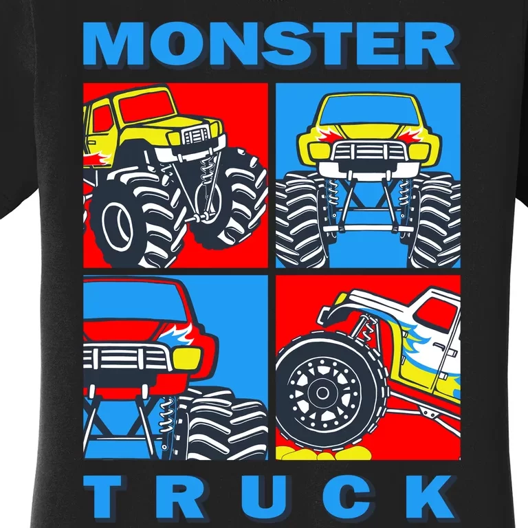 Monster Truck Block Women's T-Shirt