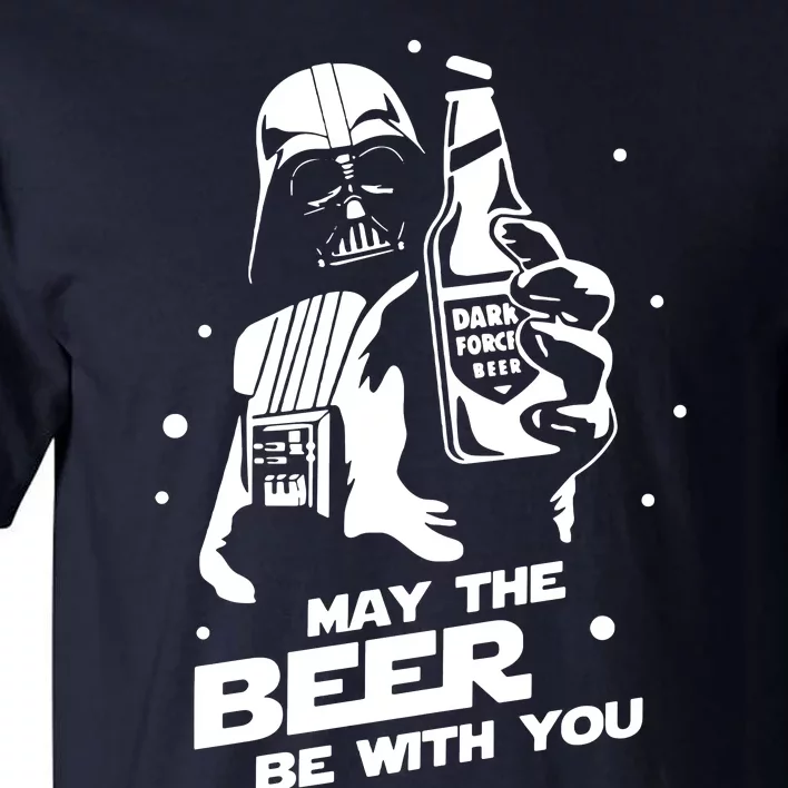 May The Beer Be With You Parody Space Saga Tall T-Shirt