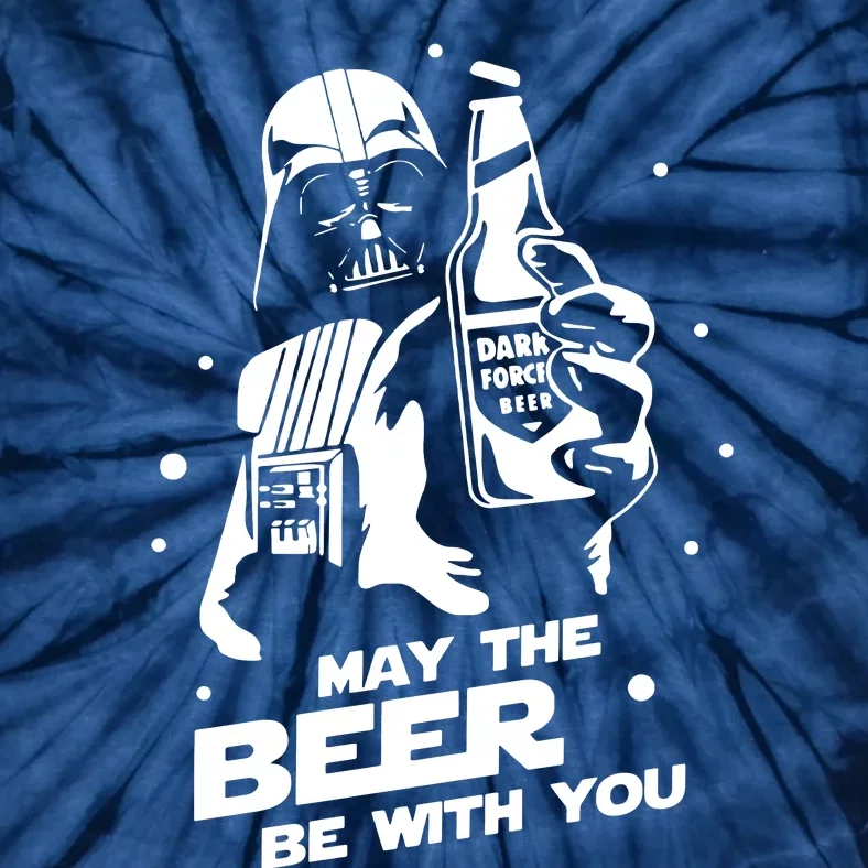 May The Beer Be With You Parody Space Saga Tie-Dye T-Shirt