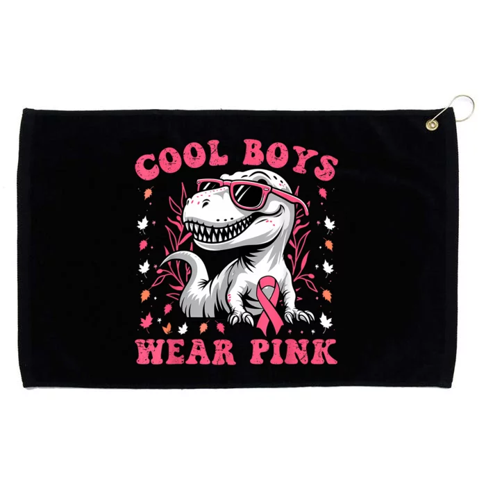 Matching Trex Breast Cancer Awareness Cool Wear Grommeted Golf Towel