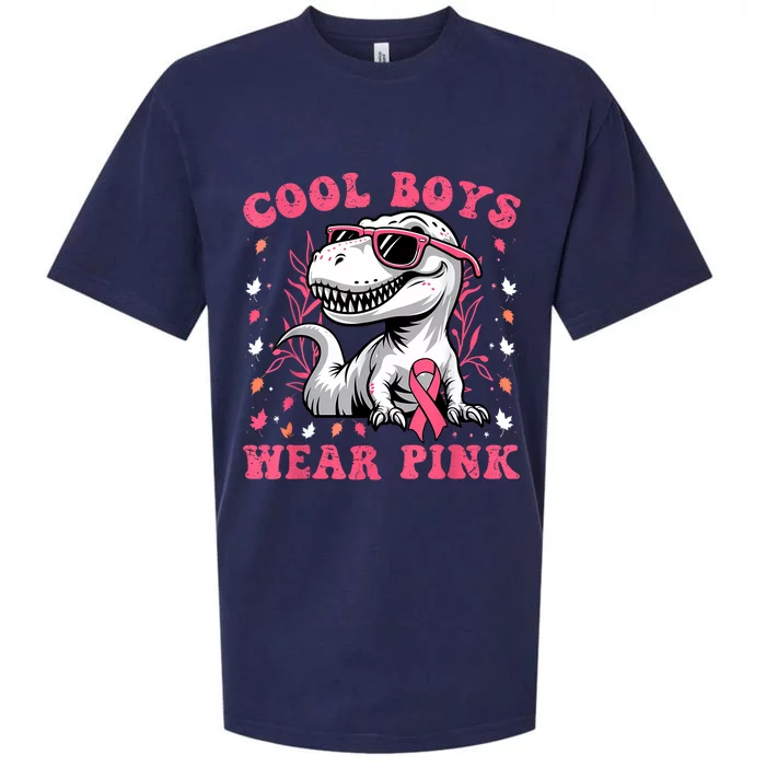 Matching Trex Breast Cancer Awareness Cool Wear Sueded Cloud Jersey T-Shirt