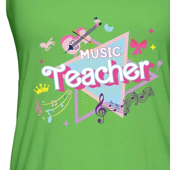 Music Teacher Band Ladies Essential Flowy Tank