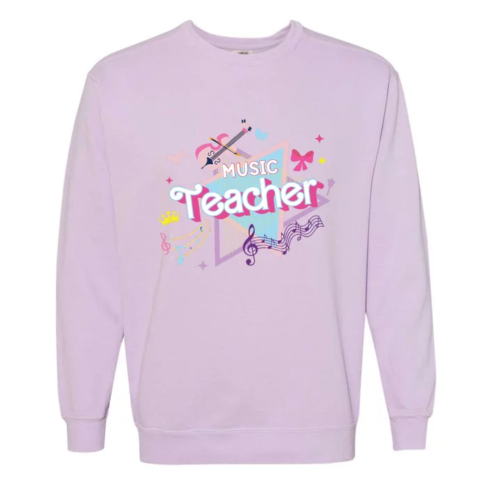 Music Teacher Band Garment-Dyed Sweatshirt