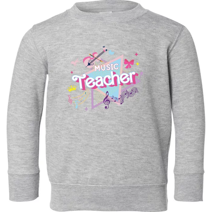 Music Teacher Band Toddler Sweatshirt