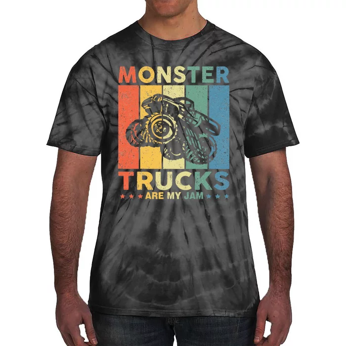 Monster Truck Car For Birthday Tie-Dye T-Shirt