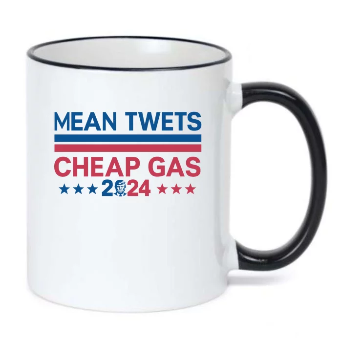 Mean Tweets Cheap Gas Retro Style Graphic Black Color Changing Mug