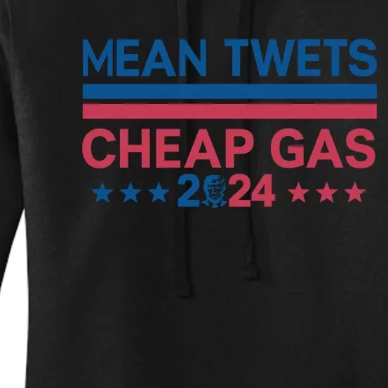 Mean Tweets Cheap Gas Retro Style Graphic Women's Pullover Hoodie