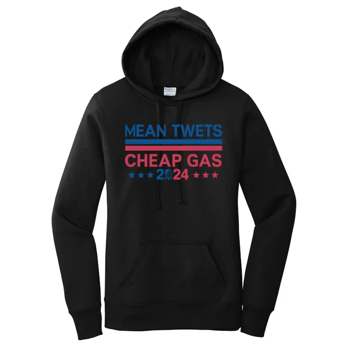 Mean Tweets Cheap Gas Retro Style Graphic Women's Pullover Hoodie